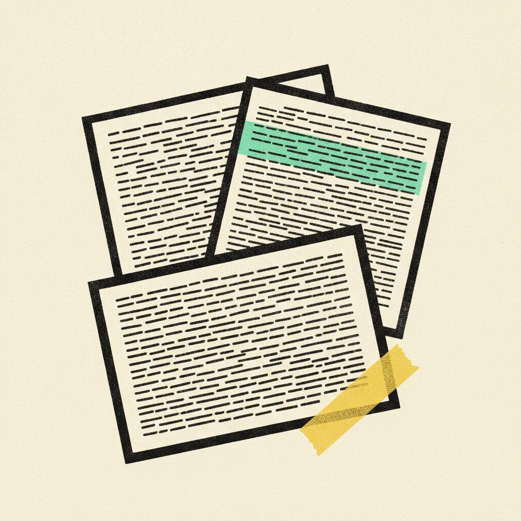 Three overlapping license contracts of increasing size